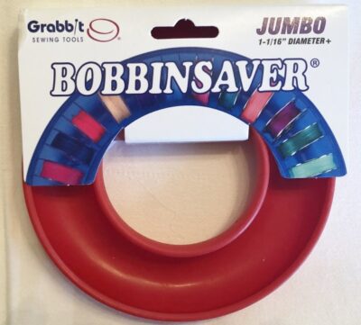 Grabbit Jumbo 1-1/16" diameter BobbinSaver Red 01125