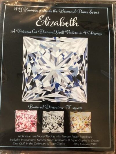 Elizabeth by MJ Kinman, pattern with freezer paper templates