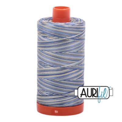 Aurifil 50wt. Variegated Lemon Blueberry MK50SC6-4649