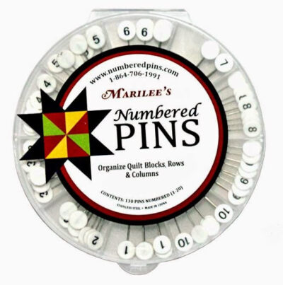 Marilee's Numbered Pins