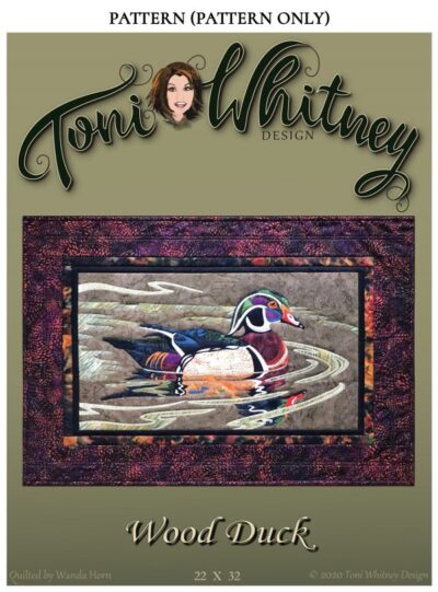 Toni Whitney Wood Duck Fusible Applique Kit