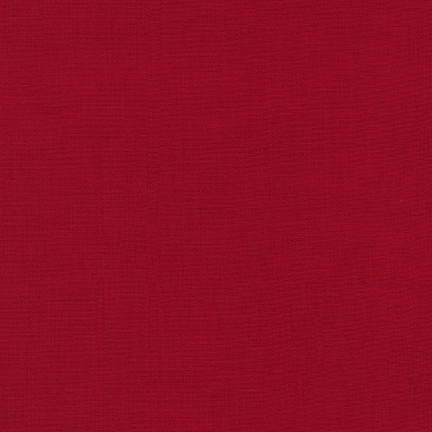 Robert Kaufman Kona Cotton K001-1551 Rich Red - Quilting In The Valley