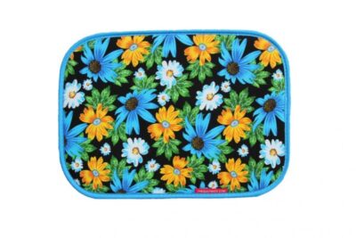 Mini Blue Silicone Ironing Mat 10in x 14in