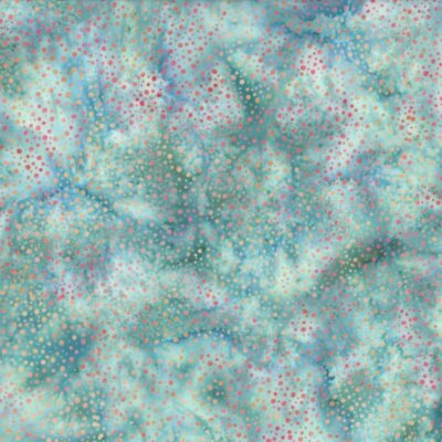 Hoffman 885 Dot Batiks 885-200 Blue Hawaiian