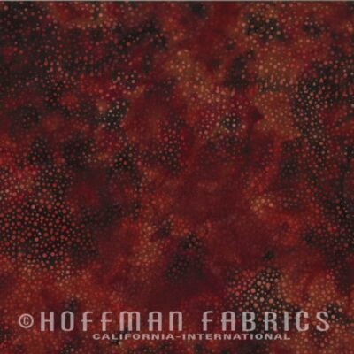 Hoffman 885 Dot Batiks 885-347 Lava