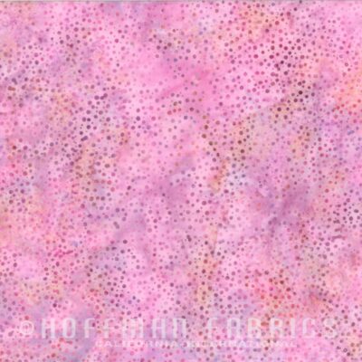 Hoffman 885 Dot Batiks 885-374 Light Camellia