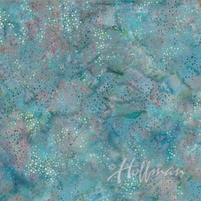 Hoffman 885 Dot Batiks 885-41 Aqua