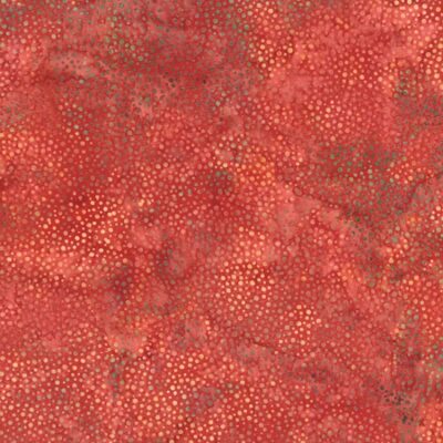 Hoffman 885 Dot Batiks 885-469 Nasturtium