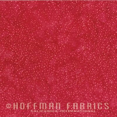 Hoffman 885 Dot Batiks 885-67 Flame