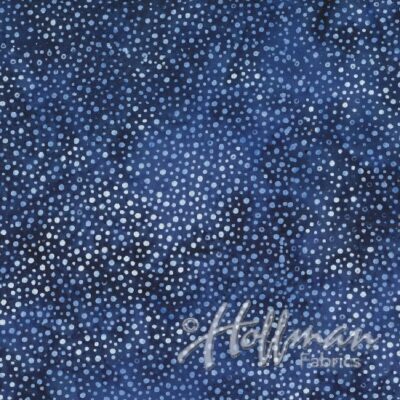 Hoffman 885 Dot Batiks 885-682 Deep Blue