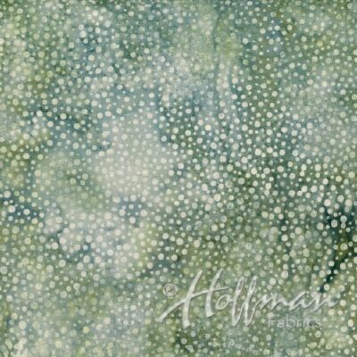 Hoffman 885 Dot Batiks 885-77 Sage