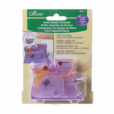 Clover Desktop Needle Threader, color varies CLO4071