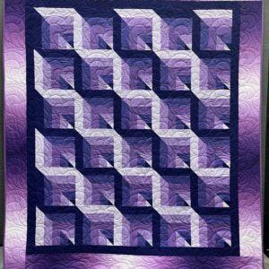 Panel Squared Quilt Pattern