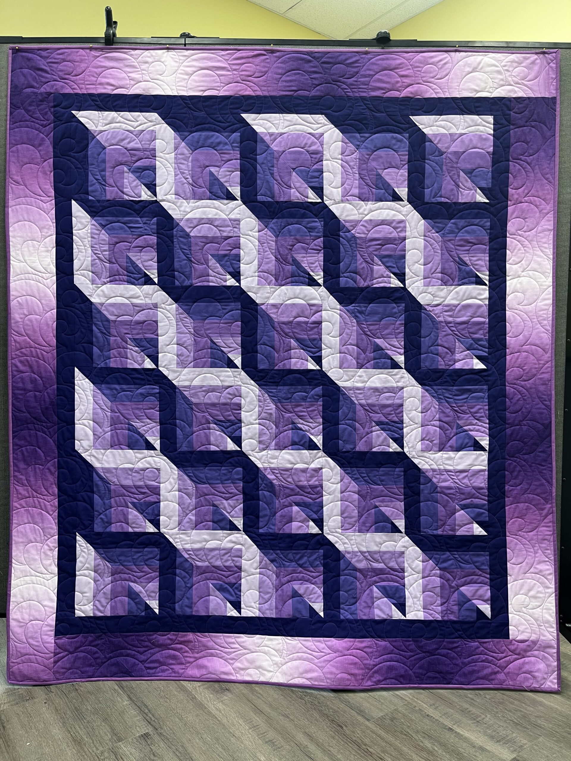 QITV's Ombre Dimensions Quilt Pattern