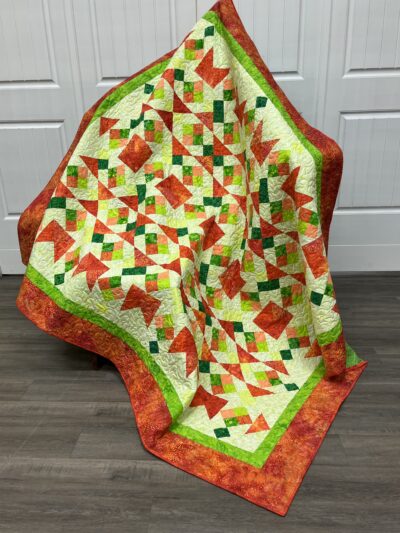 QITV's Exclusive Tangerine Twist Pattern