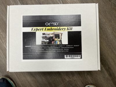 Expert Embroidery Bundle-Starter Pack-all you need for machine embroidery!